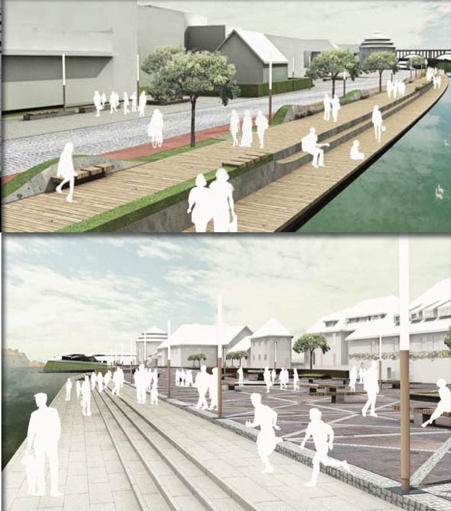 Wettbewerb - Ufer der Drau in Maribor, Slovenia